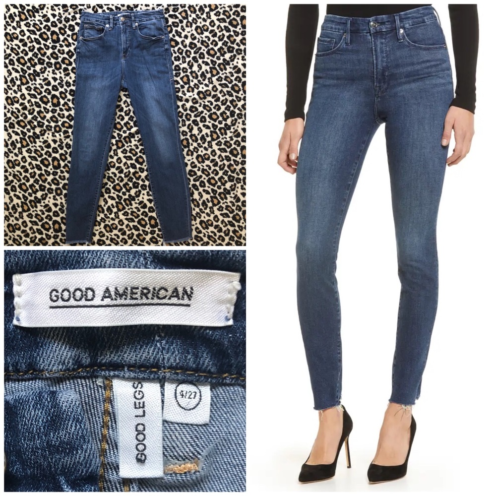 Good American - good legs - raw hem - size 4/27